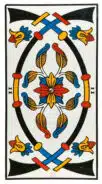 Deux d'Épées - Tarot de Marseille