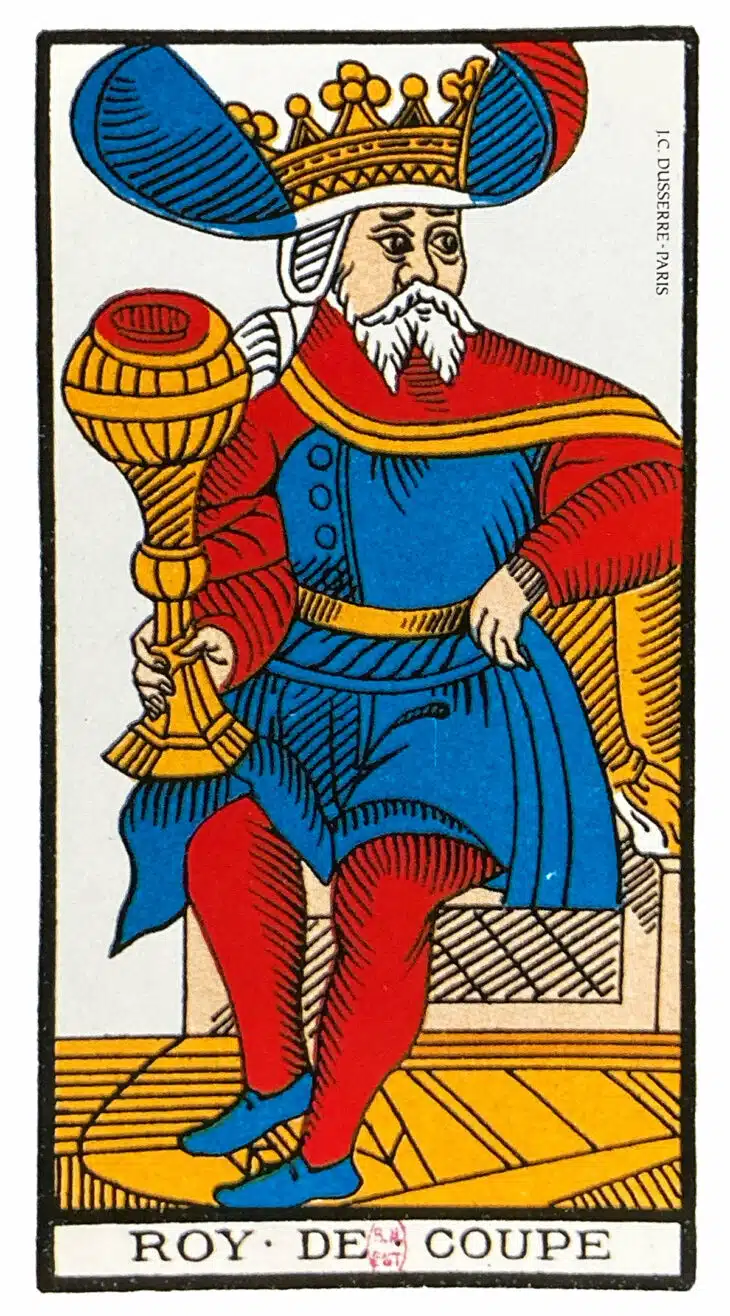 Roi de Coupes - Tarot de Marseille